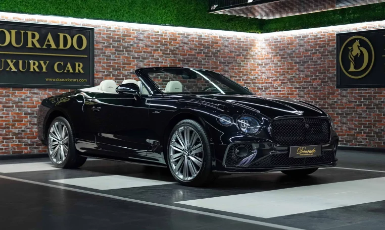 Bentley GTC Speed W12 in Black Car for sale