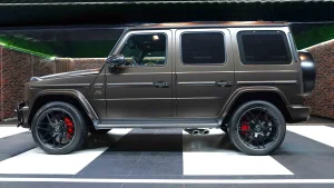Mercedes G63 in Brown Matte Super Car Dealership in UAE