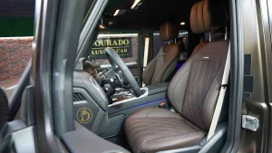 Mercedes G63 in Brown Matte Exotic Car Dealership in UAE