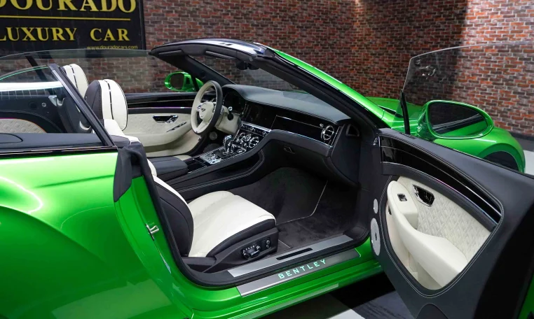 Bentley Apple Green Exotic Cars