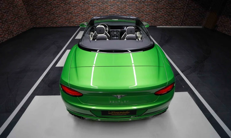 Bentley Apple Green Cars Dealership UAE
