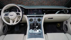 Bentley GTC Speed W12 in Black Car Dealership in Dubai