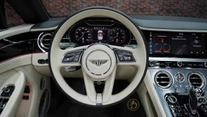 Bentley GTC Speed W12 in Black Car Dealership