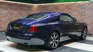 Rolls Royce Wraith Dark Blue Super Car Dealership in Dubai