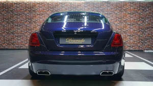 Rolls Royce Wraith Dark Blue Car Dealership in Dubai