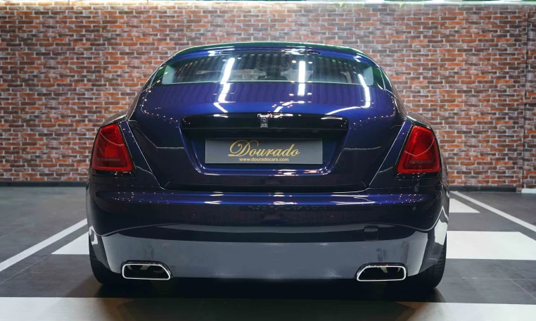 Rolls Royce Wraith Dark Blue Car Dealership in Dubai