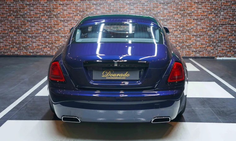 Rolls Royce Wraith Dark Blue Dealership in Dubai UAE