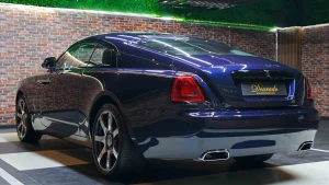 Rolls Royce Wraith Dark Blue Dealership in UAE