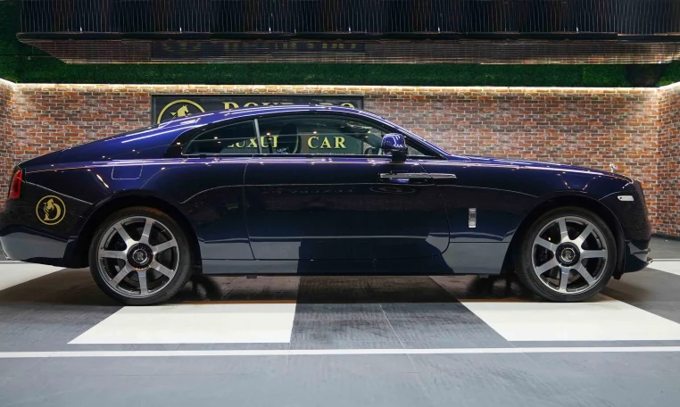Rolls Royce Wraith Dark Blue Exotic Car for Sale in Dubai