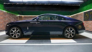 Rolls Royce Wraith Dark Blue Car for Sale in Dubai