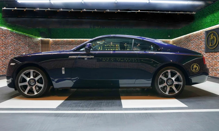 Rolls Royce Wraith Dark Blue Car for Sale in Dubai