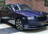 Rolls Royce Wraith Dark Blue Exotic Car Dealership in Dubai