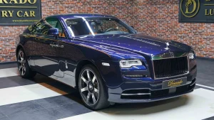 Rolls Royce Wraith Dark Blue Exotic Car Dealership in Dubai