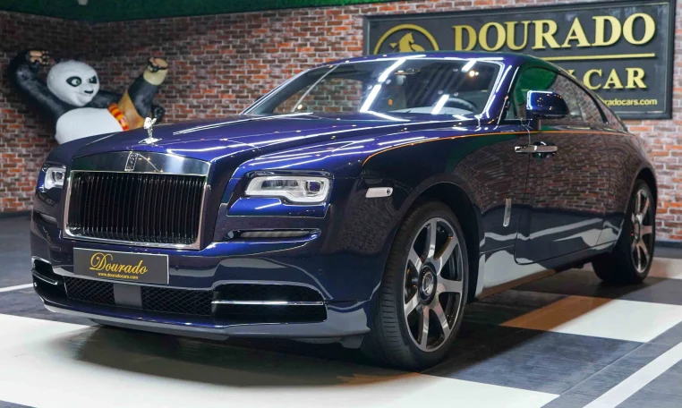Buy Rolls Royce Wraith Dark Blue in Dubai