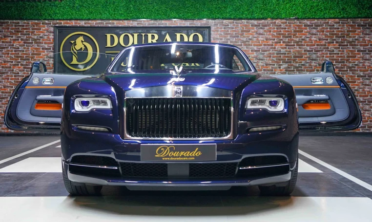 Buy Rolls Royce Wraith Dark Blue in Dubai UAE