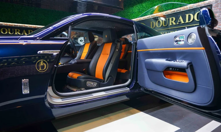 Buy Rolls Royce Wraith Dark Blue Car in UAE