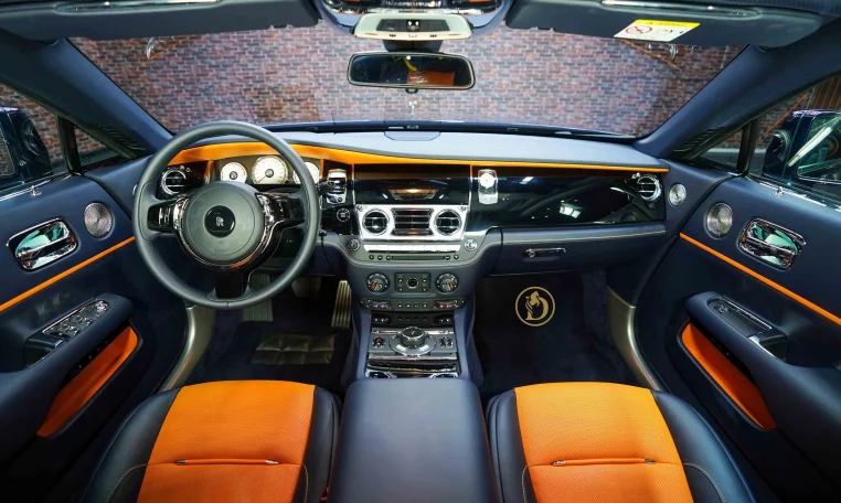 Buy Rolls Royce Wraith Dark Blue Luxury Car in UAE
