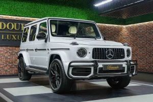 Mercedes G 63 AMG in White for Sale in Dubai