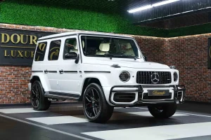 Mercedes G 63 AMG in White for Sale in Dubai UAE