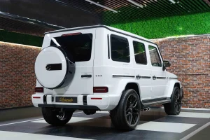Mercedes G 63 AMG in White for Sale in UAE