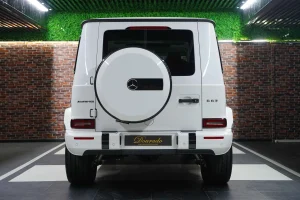 Mercedes G 63 AMG in White Car for Sale in Dubai