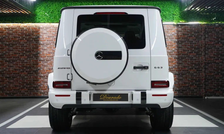 Mercedes G 63 AMG in White Car for Sale in Dubai