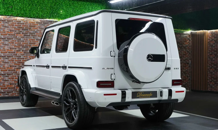 Mercedes G 63 AMG in White Super Car for Sale in Dubai