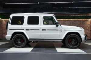 Mercedes G 63 AMG in White Luxury Car for Sale in Dubai