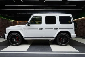 Mercedes G 63 AMG in White Exotic Car for Sale in Dubai