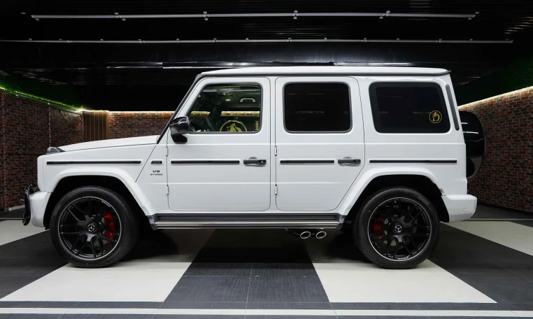 Mercedes G 63 AMG in White Exotic Car for Sale in Dubai