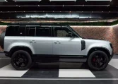 Land Rover Defender 110 P400 X Edition in Silver and black for sale in UAE