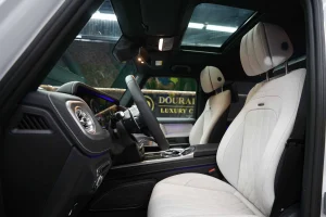 Mercedes G 63 AMG in White Dealership in UAE