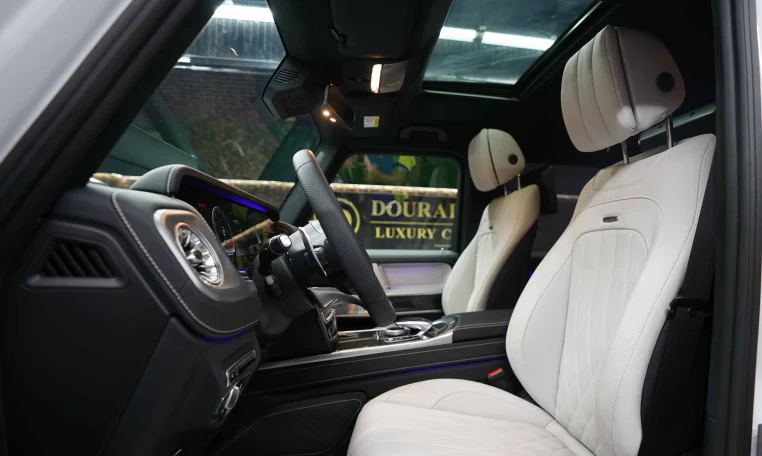 Mercedes G 63 AMG in White Dealership in UAE