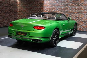 Bentley Luxury Car Apple Green for sale Dubai