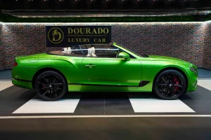 Bentley Luxury Car Apple Green