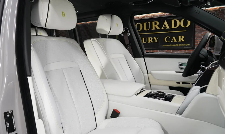 Rolls Royce Cullinan Silver Luxury Car Dealership in Dubai