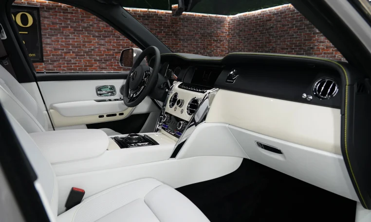 Rolls Royce Cullinan Silver Exotic Car Dealership in Dubai