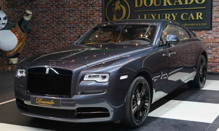 Rolls Royce Wraith in Dark Grey for Sale in Dubai