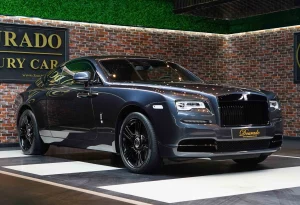 Rolls Royce Wraith in Dark Grey Luxury Car for Sale in Dubai
