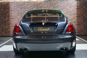 Rolls Royce Wraith in Dark Grey Dealership in UAE