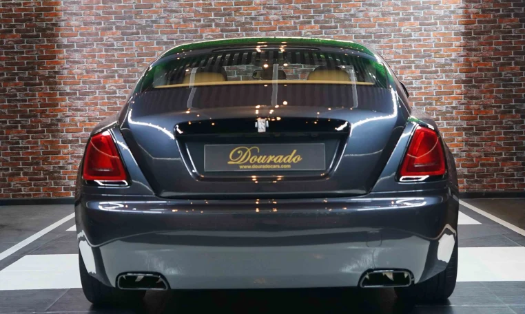 Rolls Royce Wraith in Dark Grey Dealership in UAE