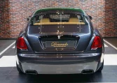 Rolls Royce Wraith in Dark Grey Dealership in Dubai