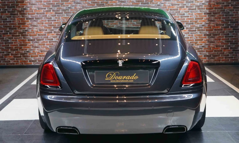 Rolls Royce Wraith in Dark Grey Dealership in Dubai