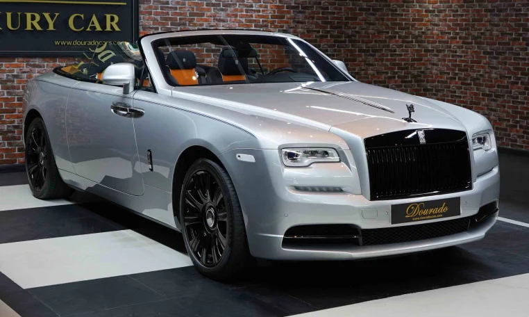 Rolls Royce Dawn in Silver Car for Sale in Dubai