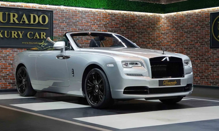 Rolls Royce Dawn in Silver Super Car for Sale in Dubai