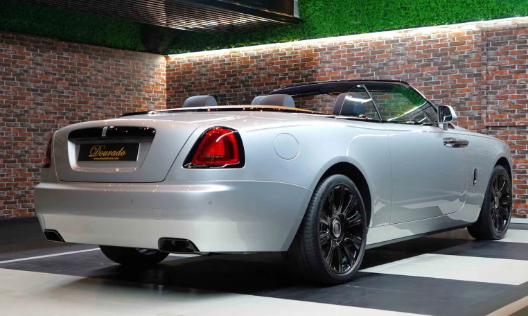 Rolls Royce Dawn in Silver Exotic Car for Sale in Dubai