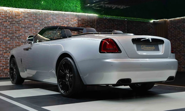 Rolls Royce Dawn in Silver Dealership in Dubai UAE