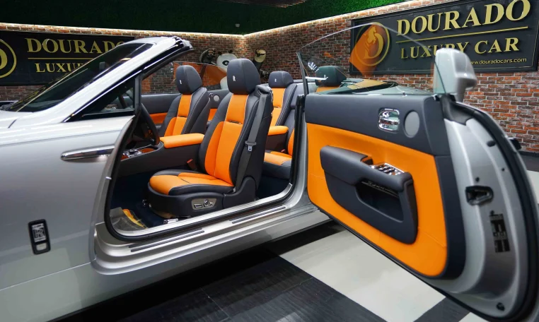 Buy Rolls Royce Dawn in Silver in Dubai