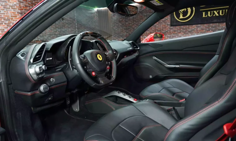 Ferrari 488 GTB F142M Super Car Dealership in Dubai