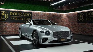 Bentley GTC Speed Silver Car Dealership Dubai UAE